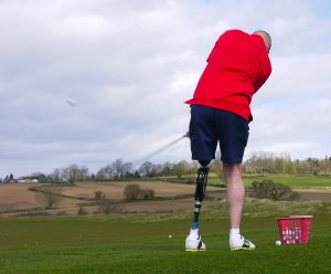disabled golfer